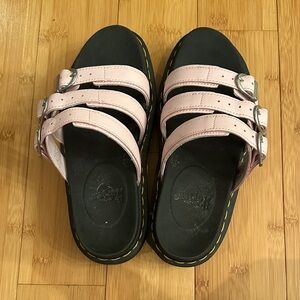 Dr. Martens Blush Pink Slide Sandal